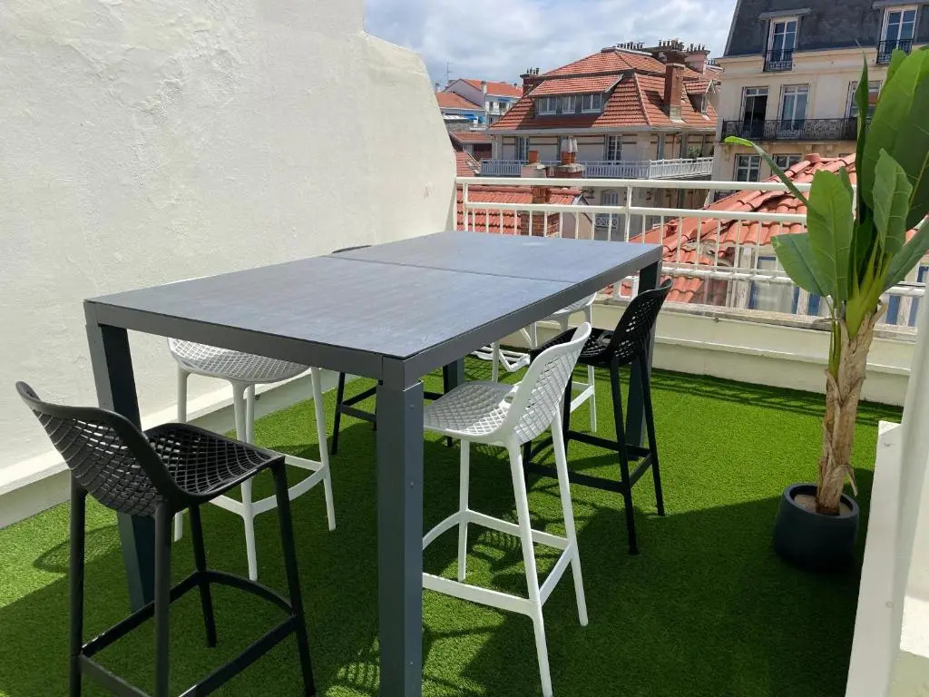 T3 Bis - 4 Etoiles Rooftop et Vue Mer - Bellevue Biarritz