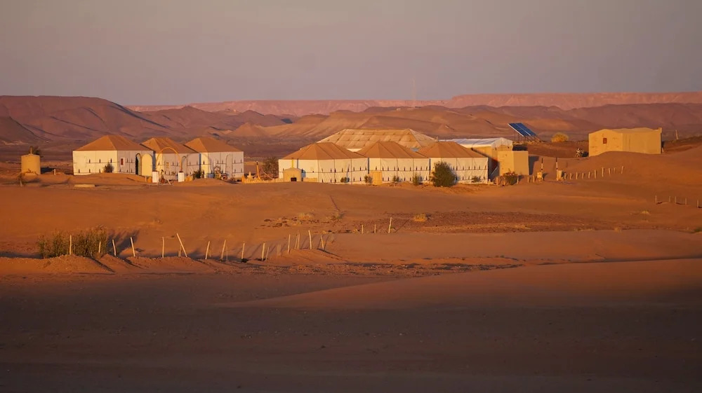 Sleeping in a Luxury tent in Merzouga desert