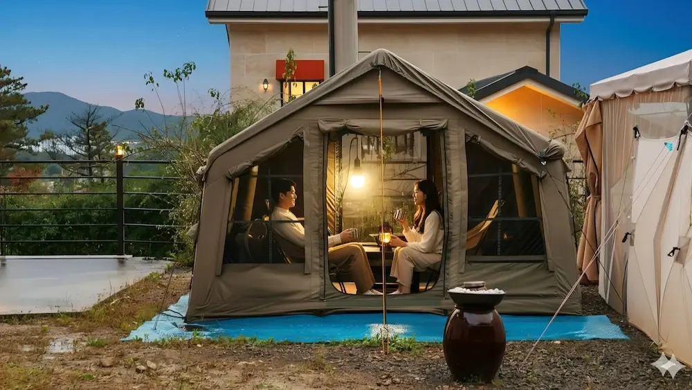 Gyeongju Sky Flower Astro Pool Villa