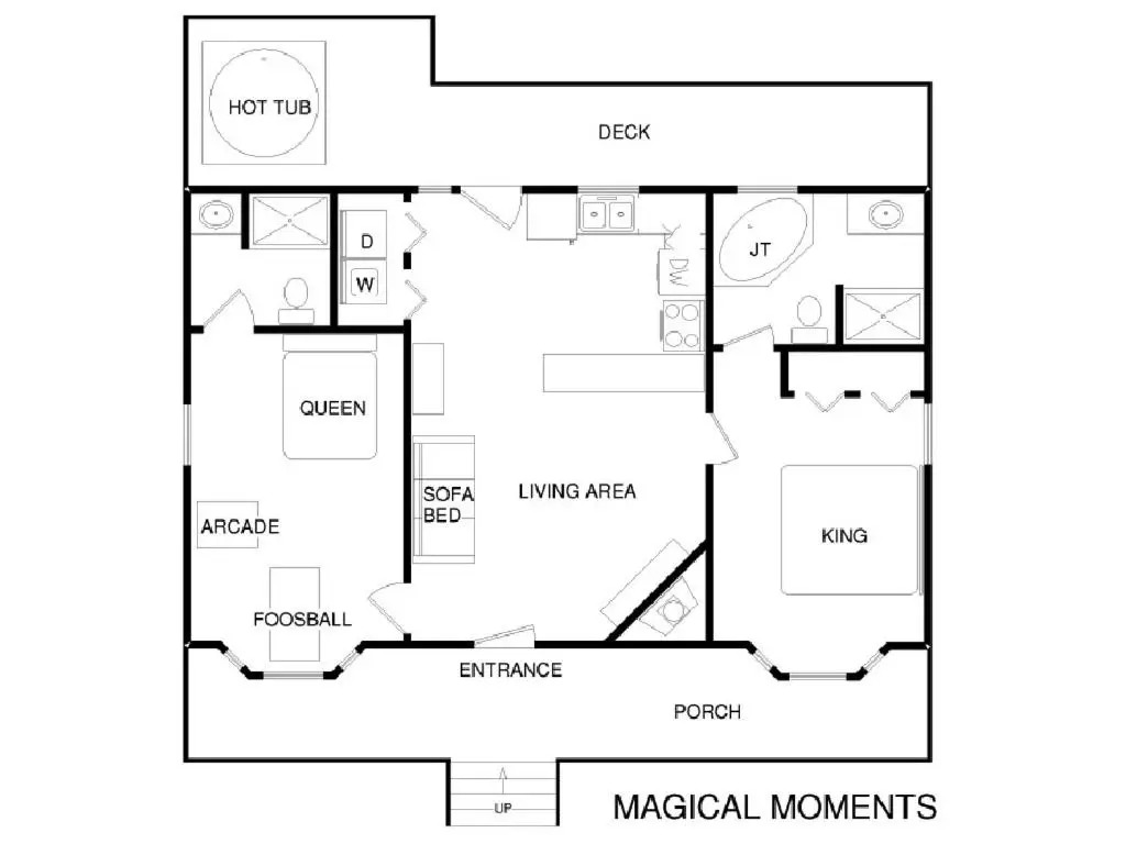 Magical Moments, 1 Bedroom, Sleeps 6, Arcade, Foosball, Walk to Pool
