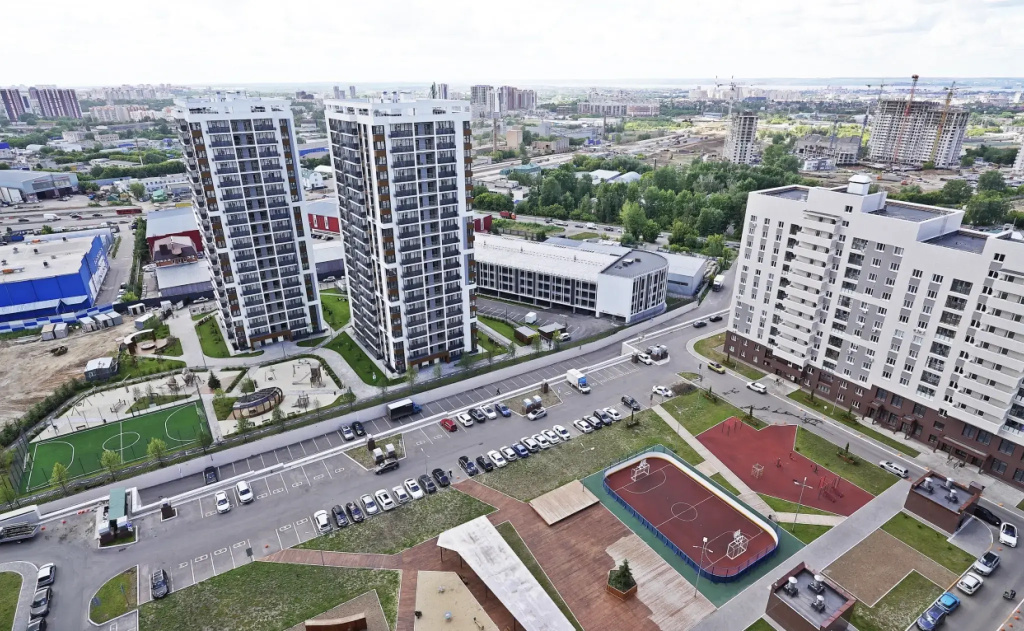 Апартаменты на улице Аделя Кутуя 110Д корпус 2