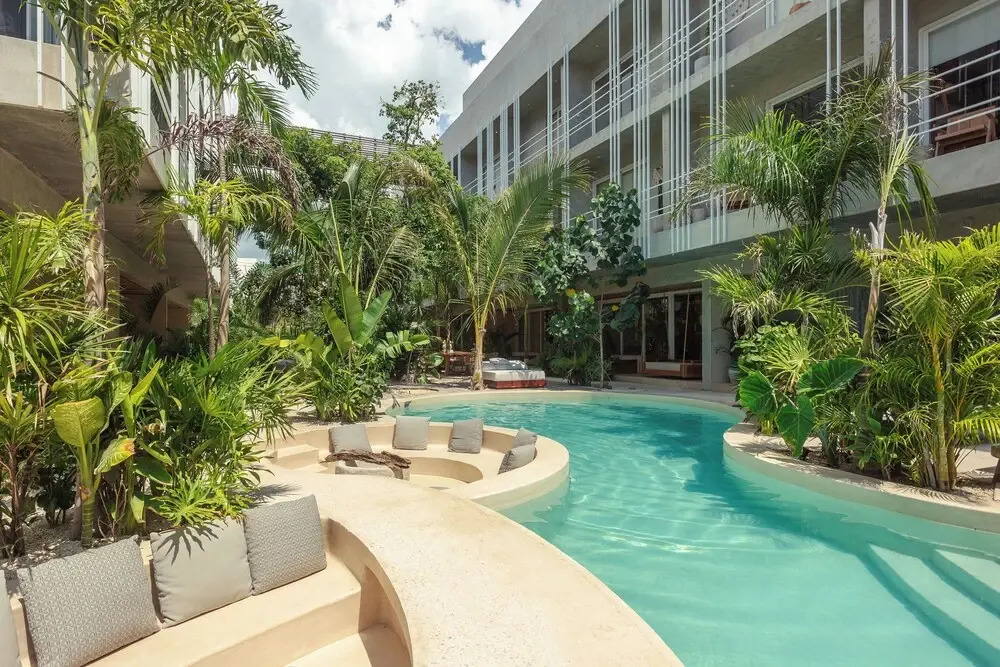 Private Pool & BBQ Luxury PH IIK Tulum