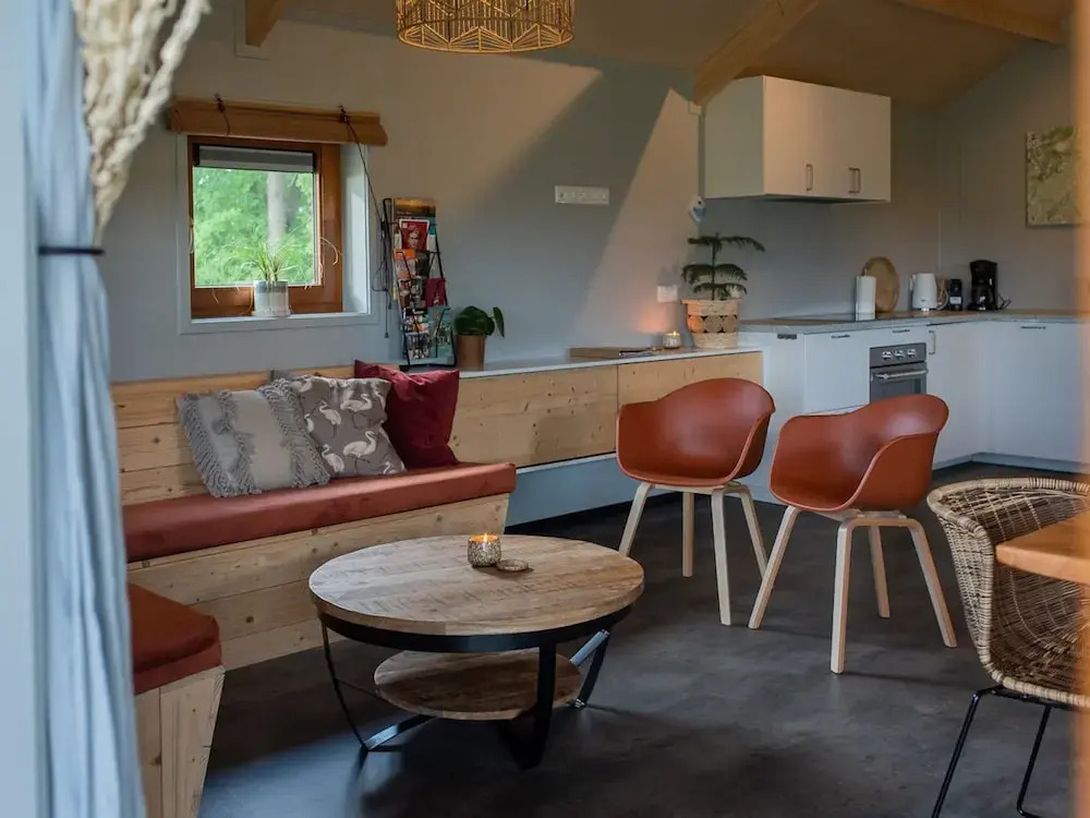 Lodge in Drenthe with Scenic Veranda