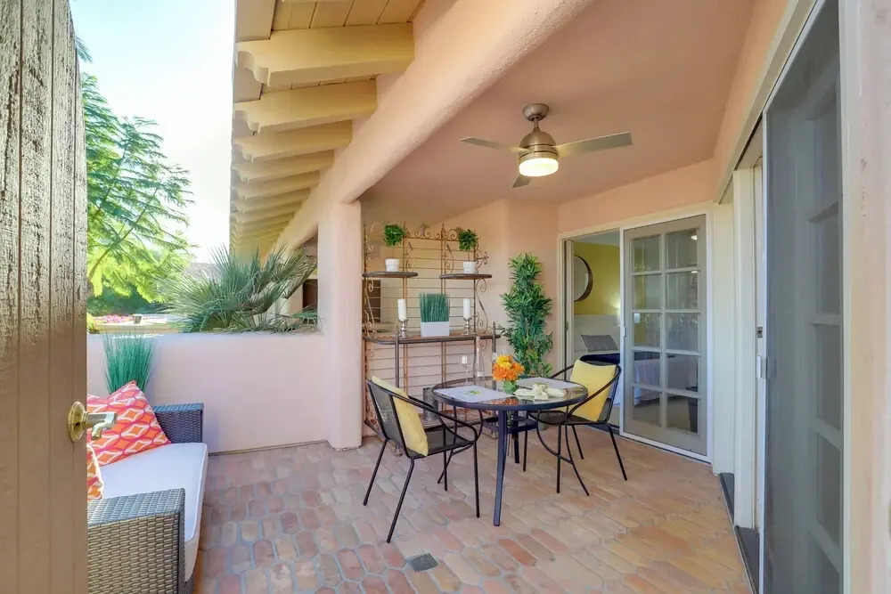 Resort Amenities: Updated Palm Springs Villa