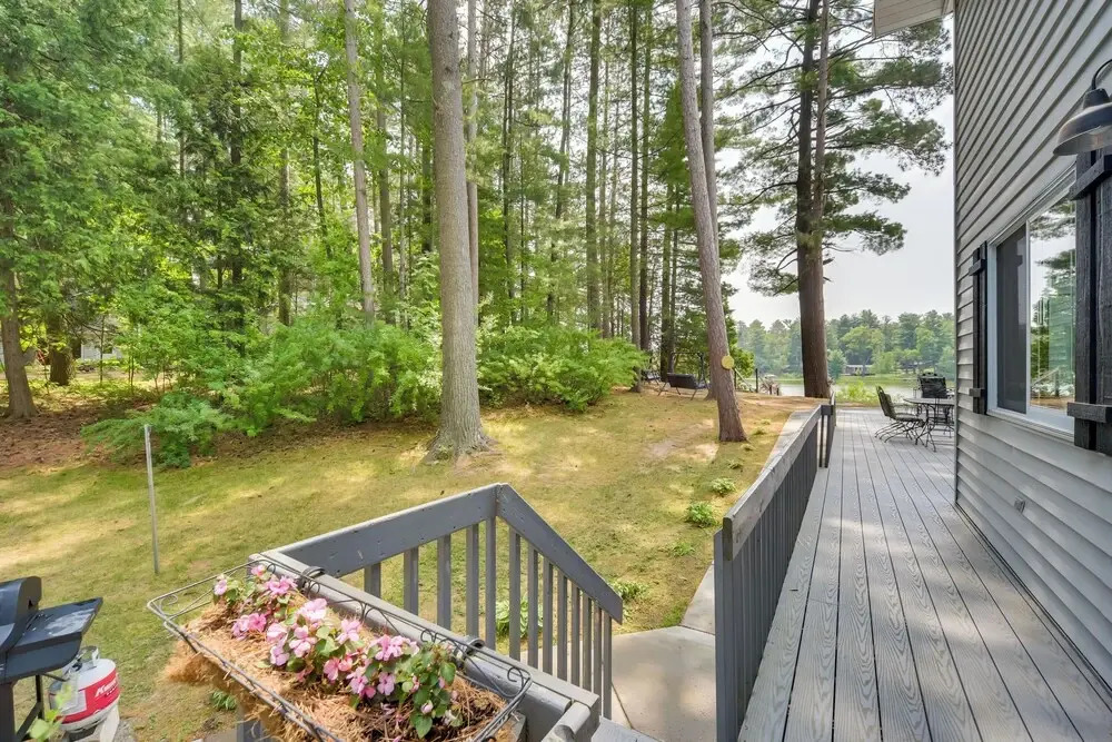 Spacious Home with Deck on Lake Chetek