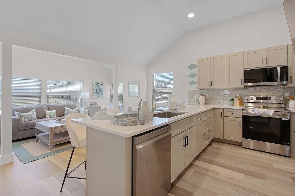 Welcome To Coconut Dreams Fantastic Vacation Rental - 2633 Estero Blvd Unit A 3 Bedroom Home by RedAwning