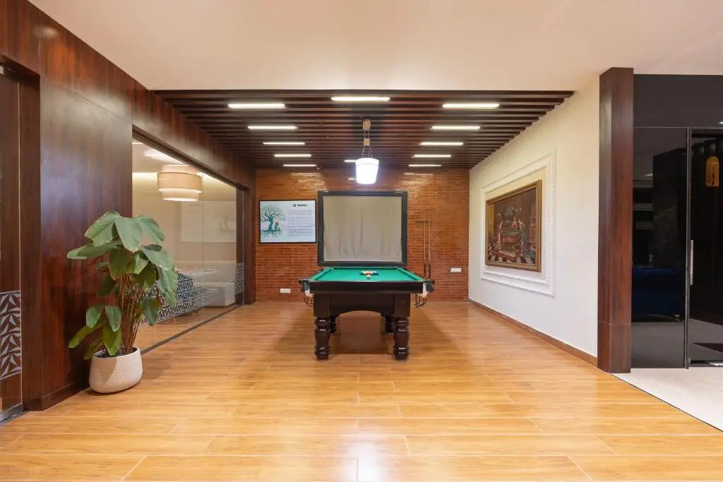 Treebo Premium Pine Tree Courtyard