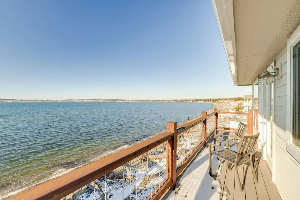 Ocean Views & Beach Access at Cottage on Birch Bay