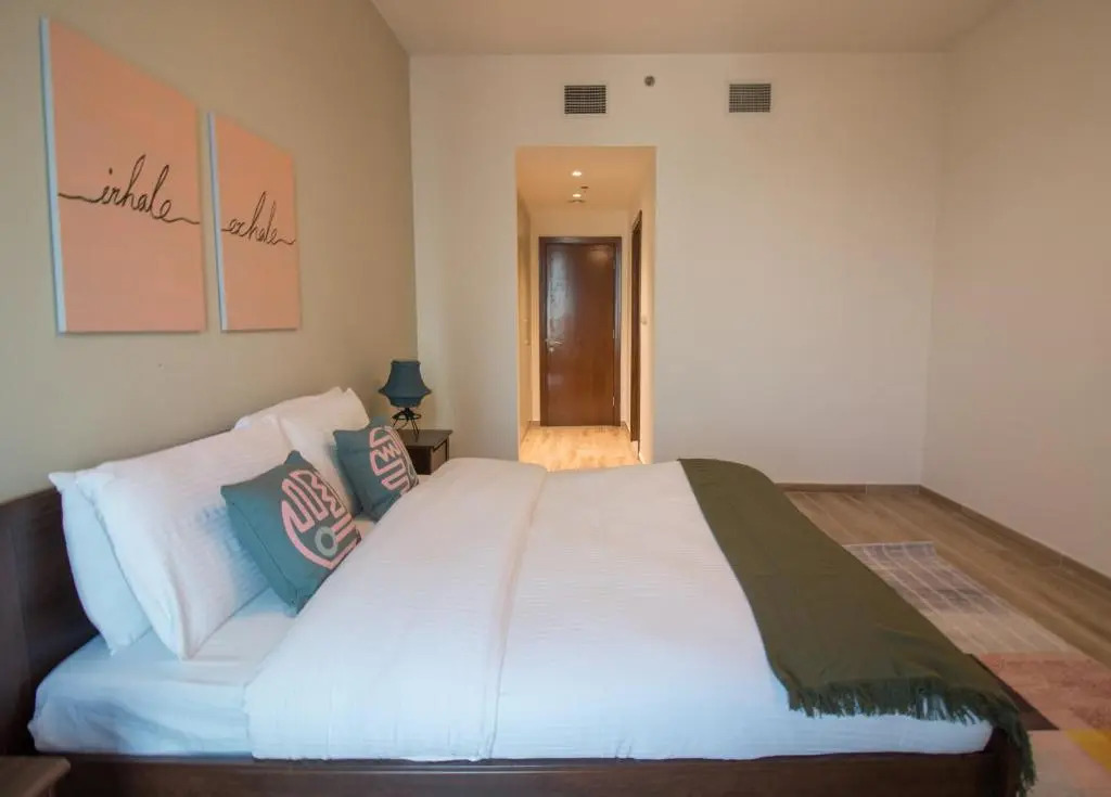 Burj Khalifa view from ALL rooms Brand New 3BR - Noora