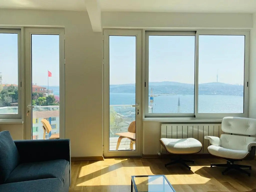 Bosphorus dominant renovated 120M apt with breathtaking view