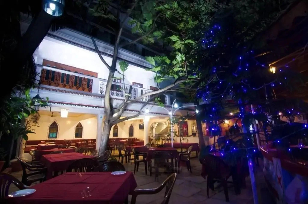 Cherry Olive Courtyard