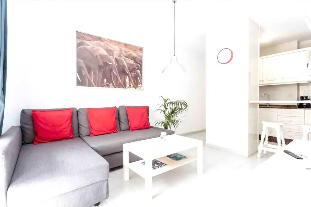 Apartment with One Bedroom in Puerto de Naos, with Furnished Balcony And Wifi - 100 M From the Beach