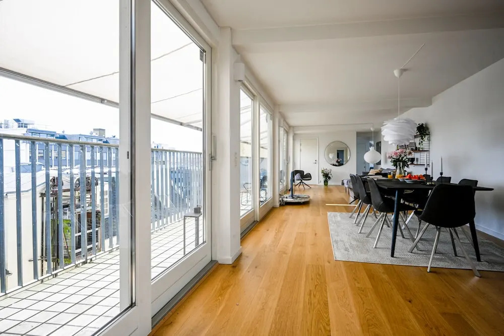 Spacious 3-bedroom Apartment With a Rooftop Terrace in the Center of Copenhagen