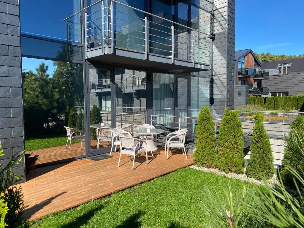 Smilčių Trio keturviečiai apartamentai su terasa