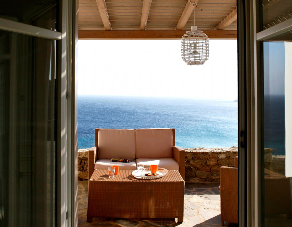 Amazing view Mykonian Villa with 5 bedrooms and pool
