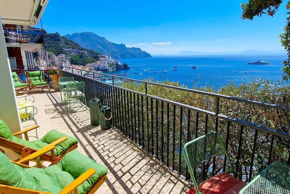 Amalfi Detached Sea View Villa W/solarium Terrace