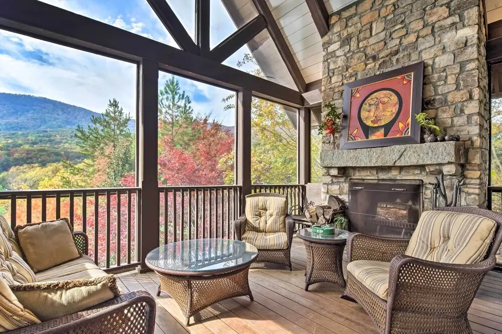 Mountain Views! Home in Brights Creek Golf Club