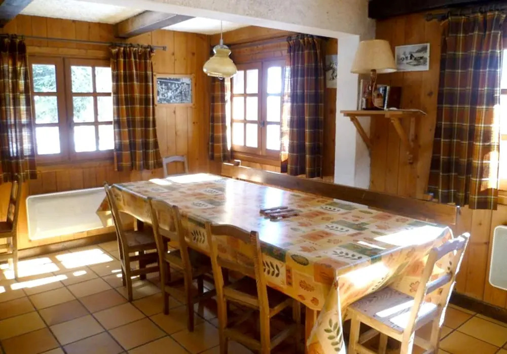 House with 2 Bedrooms in Notre-Dame-De-Bellecombe, with Wonderful Mountain View, Furnished Garden And Wifi - 100 M From the Slopes