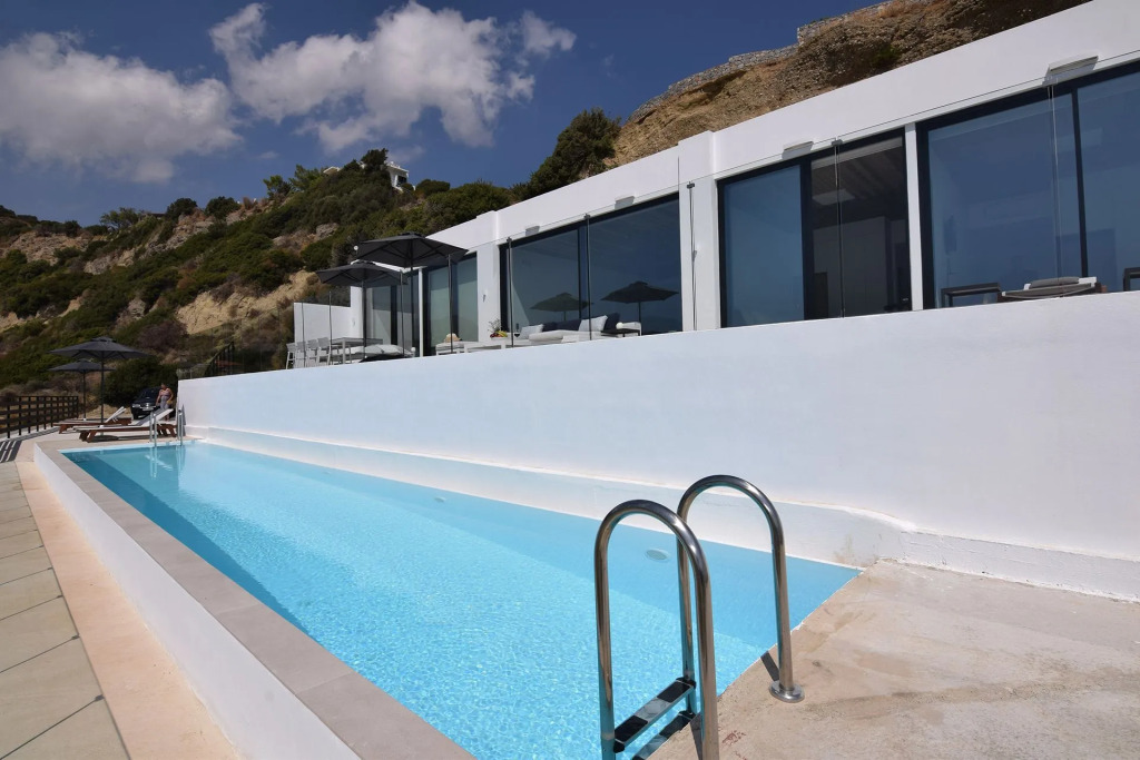 Villa Nostos Plakias beachfront sea view privet pool