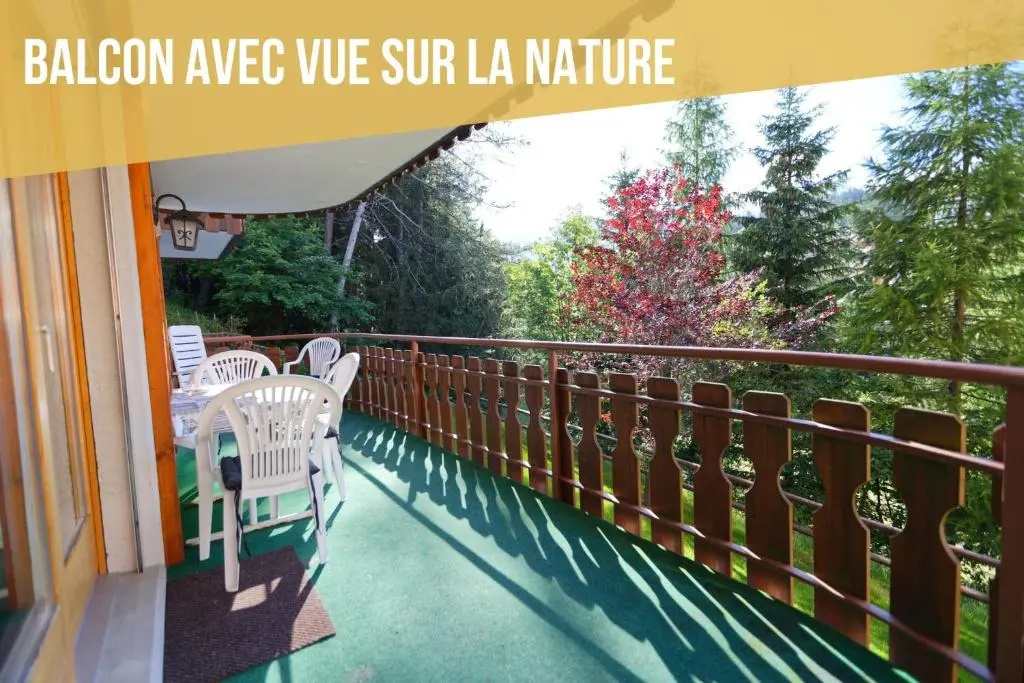 43 m2 I Balcon I Lit 160x200 I Pistes de ski 5min