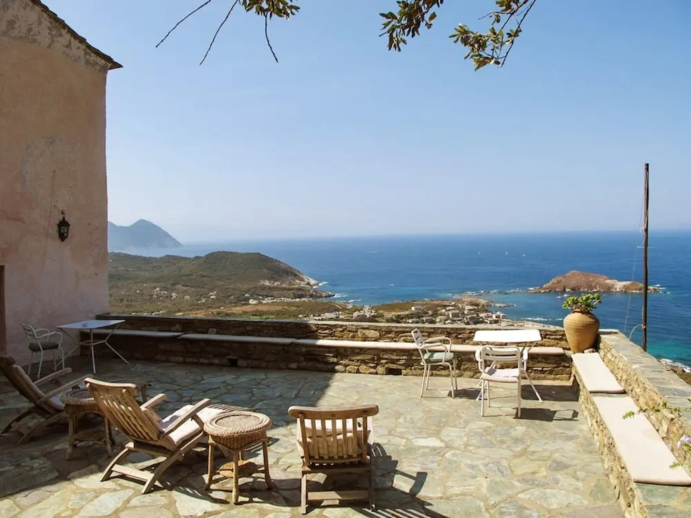 House With in Centuri With Wonderful sea View Furnished G