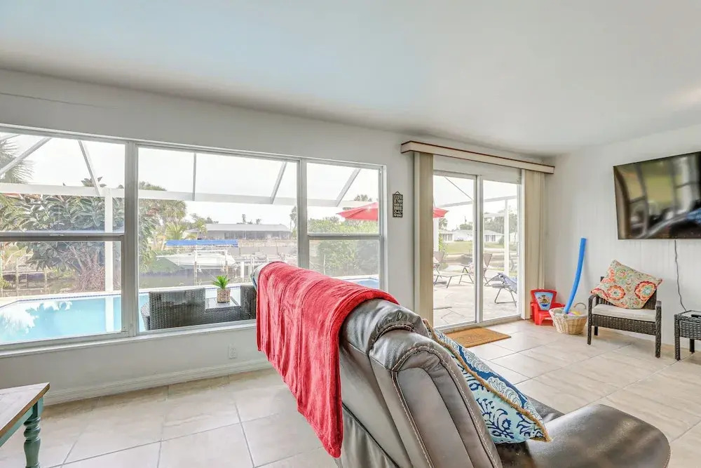 Riverfront Florida Retreat w/ Pool, Patio & Grill!