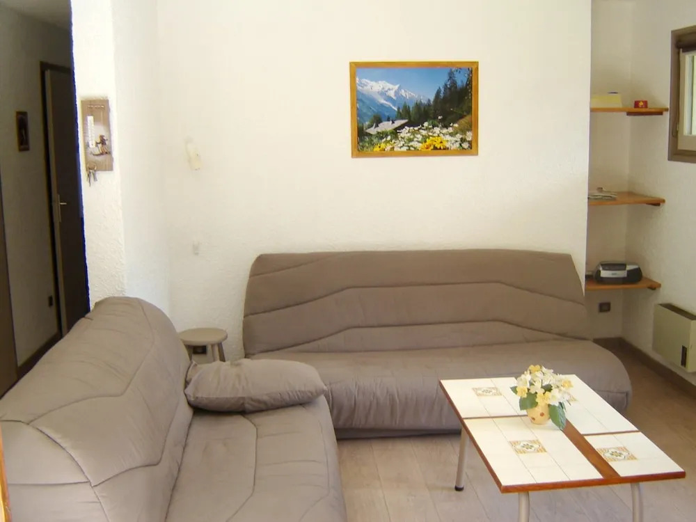Apartment With one Bedroom in Saint-gervais-les-bains, With Wonderful Mountain View and Furnished Garden