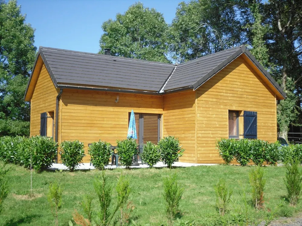 Chalet bois tout confort avec Spa