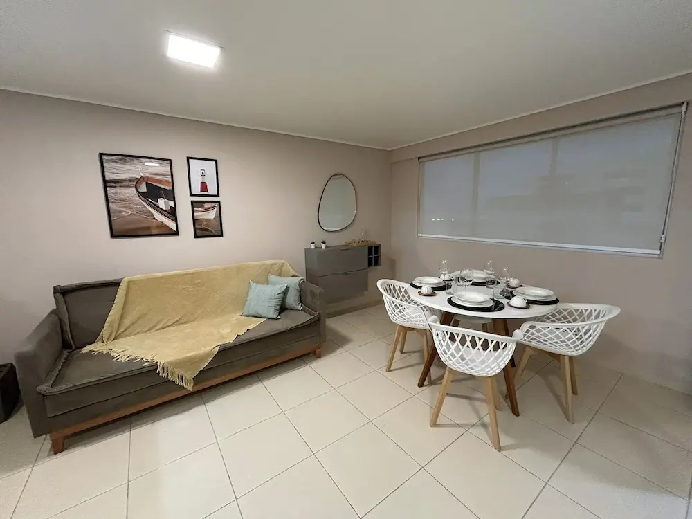 Bela Hospedagem-Flat Tagus a 300m do mar
