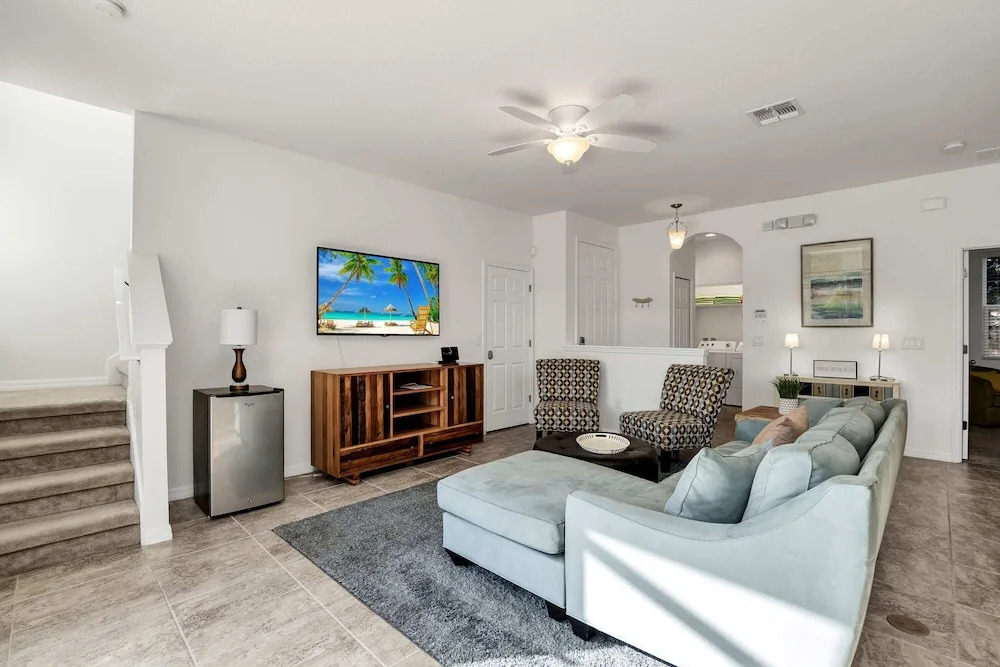 Lake View! Cozy 4BD Home Near Theme Parks With CDC Cleaning Standards #4bv941
