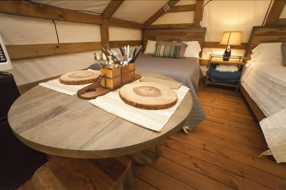 Geronimo Creek Retreat Glamping Cabin #5 - Campsite