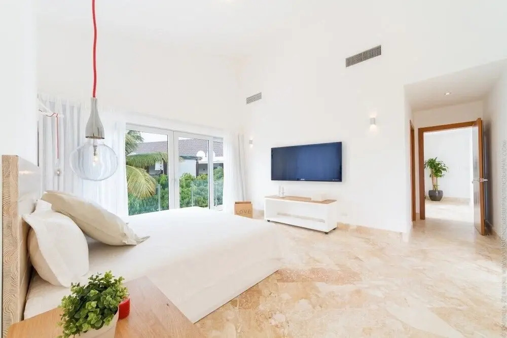 Luxury 5-room Modern Villa With Movie Theater at Exclusive Punta Cana Golf and Beach Resort