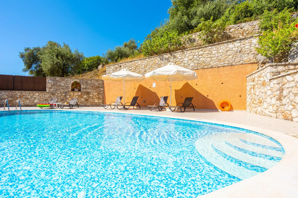 Villa Konstantinos Large Private Pool Walk to Beach Sea Views A C Wifi - 354