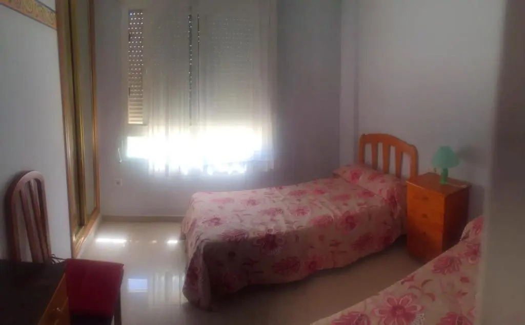 2 bedrooms appartement at San Javier 50 m away from the beach with sea view shared pool and furnished terrace