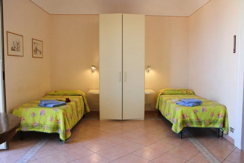 Three bedrooms apartment with large terrace overlooking rooftops of old town