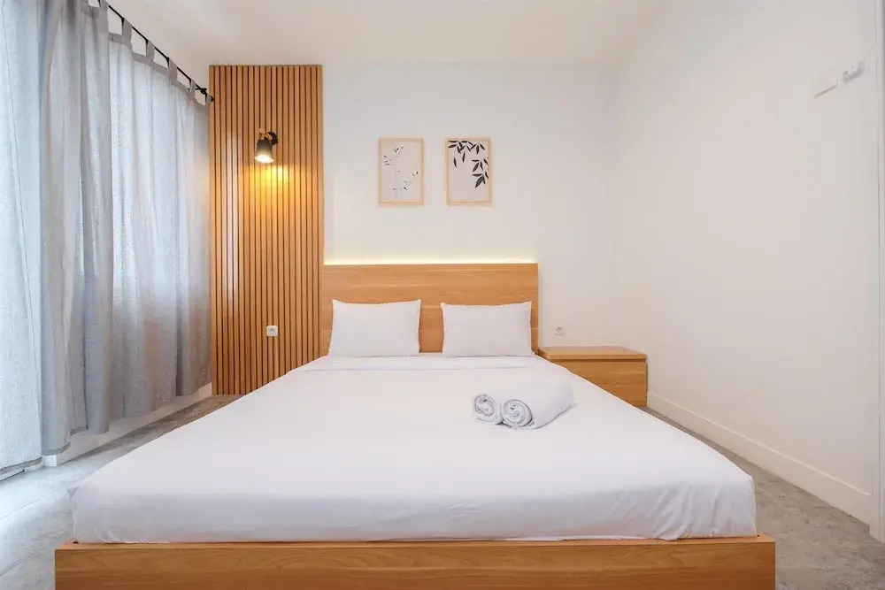 Cool and Warm 1BR without Living Room at Sentul Tower Apartment