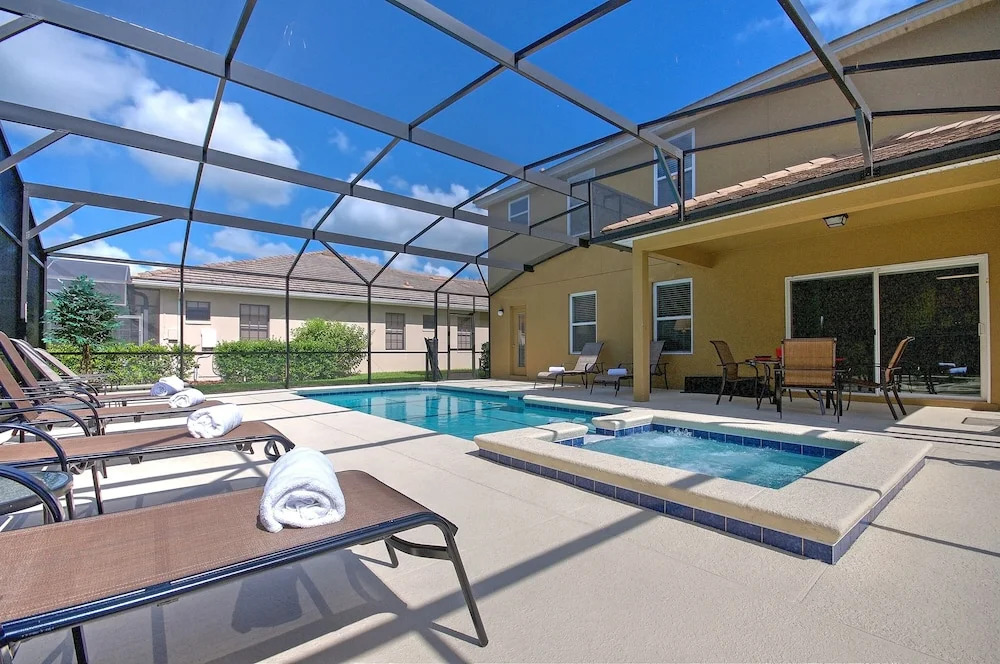 South Facing Pool, Near Disney, 5 Bed Luxury