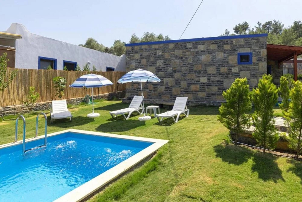 House With Garden and Private Pool in Bodrum