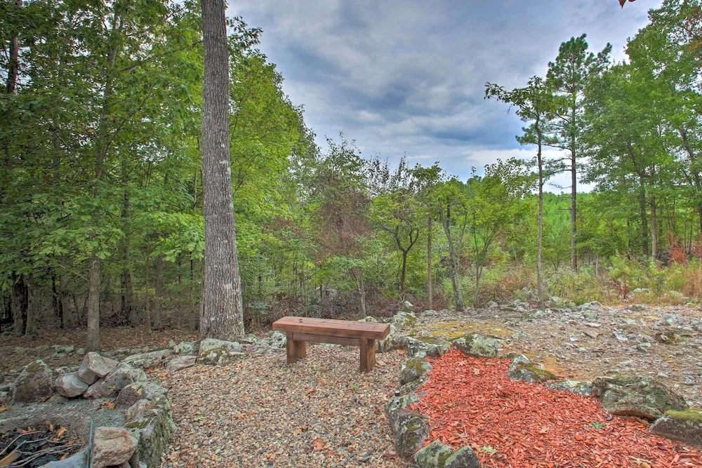 3 Mi to Lake Desoto: Home w/ Furnished Deck!