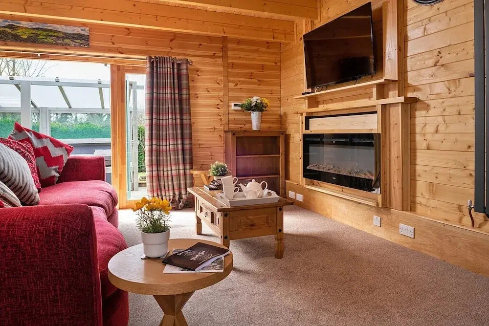 Lodge in Shropshire With Private Hot Tub