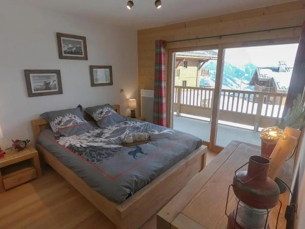 Appartement cosy aux Saisies 2 chambres avec parking - FR-1-293-354