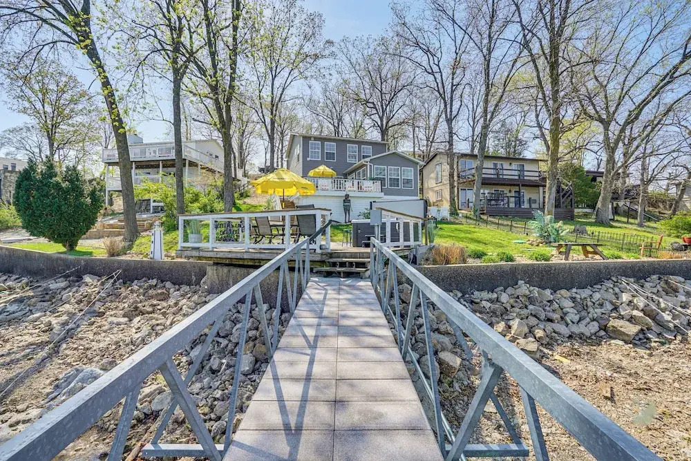 'bittersweet Lakefront Retreat' w/ Hot Tub & Dock!
