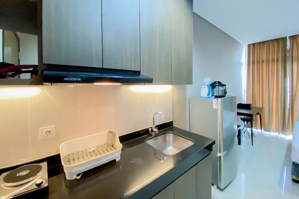 Cozy And Minimalist Studio Room Ciputra International Apartment