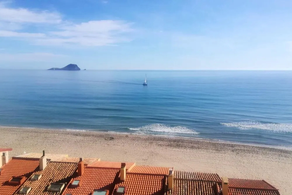 Apartment with 2 Bedrooms in la Manga, with Wonderful Sea View, Pool Access And Furnished Balcony