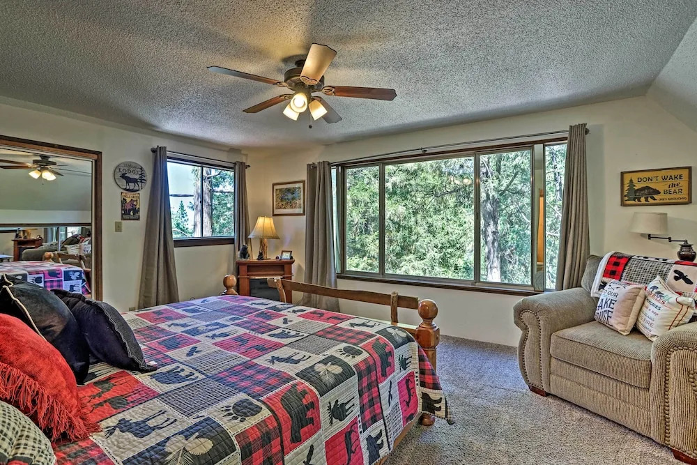 Expansive Retreat w/ Deck, Game Room & Lake Views!