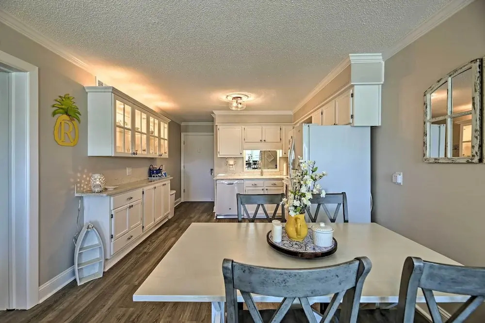 Walk to Beach: Ocean-view Atlantic Beach Condo!
