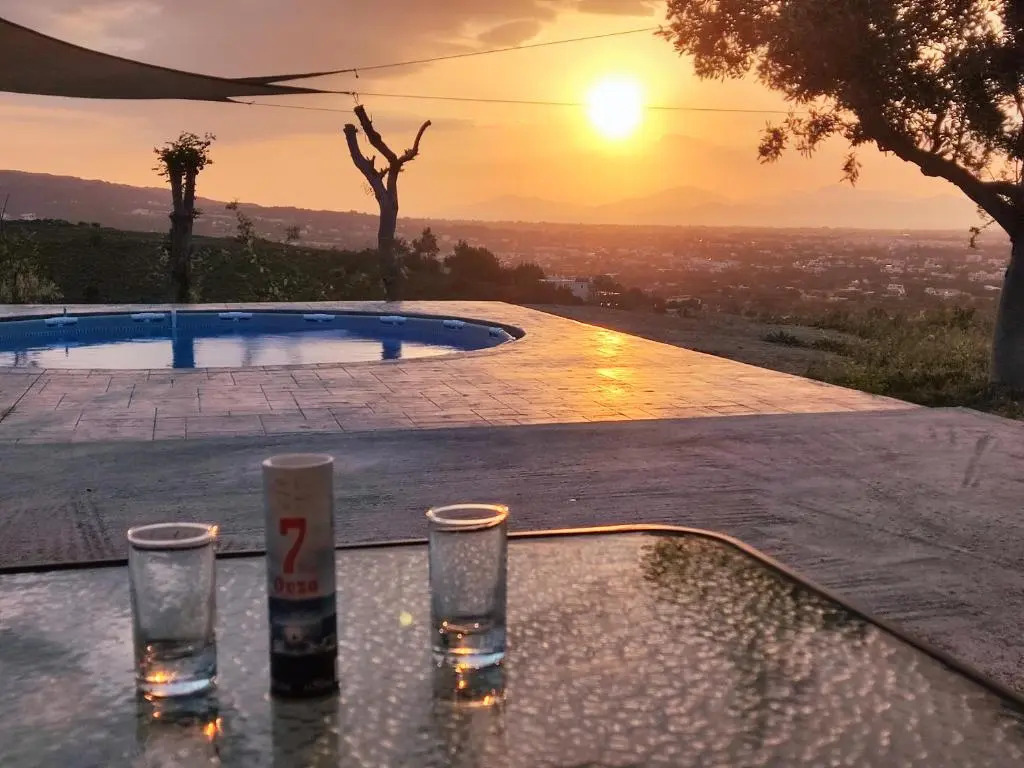 Yorgos, amazing sunset view house