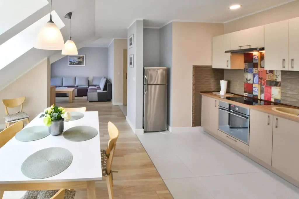 Comfortable apartment near the sea, Darlowko