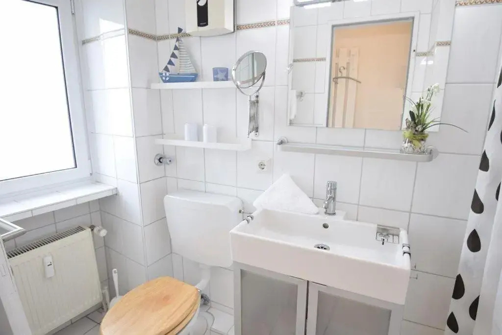 Helle, 1- Zimmer Appartement mit Doppelbett