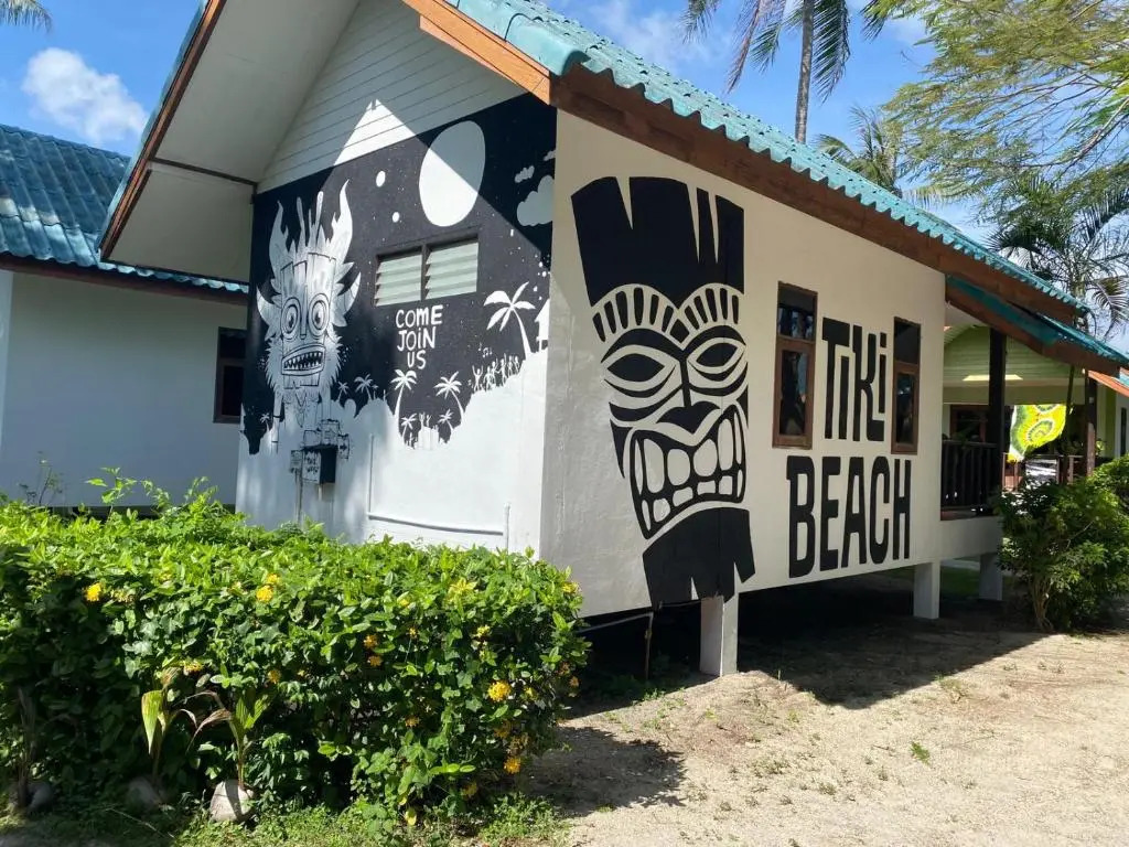 Tiki Beach Koh Phangan Beach Restaurant Bar and Coworking